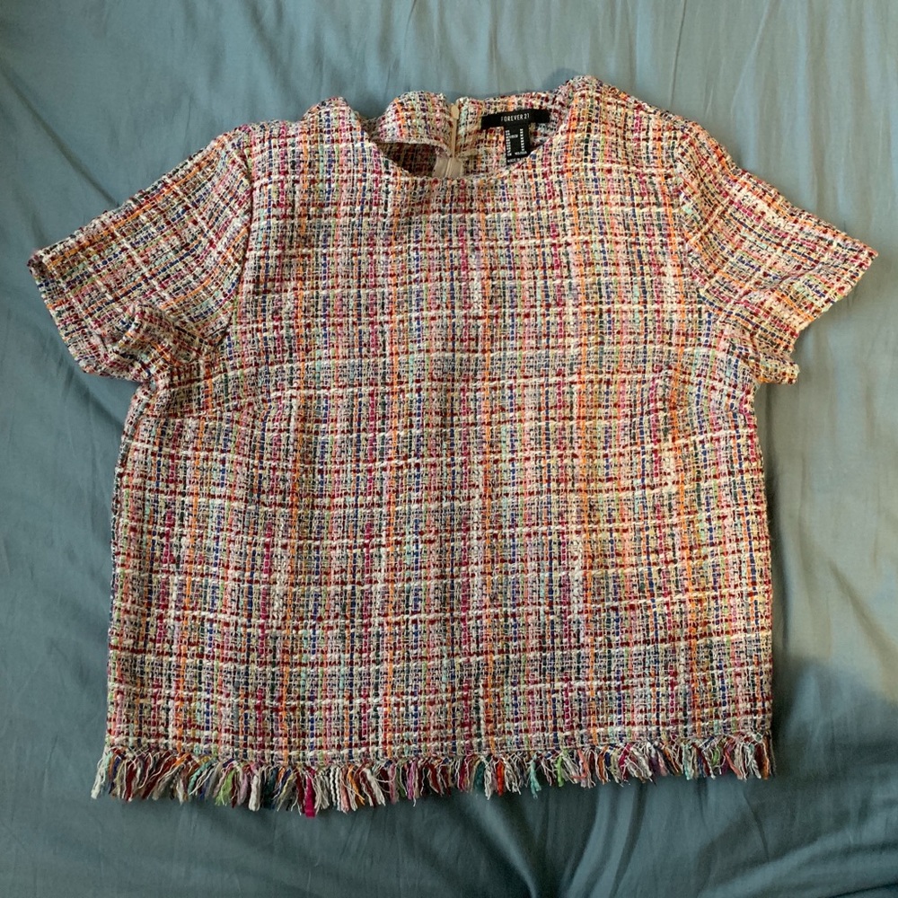 Forever 21 Tweed Shirt